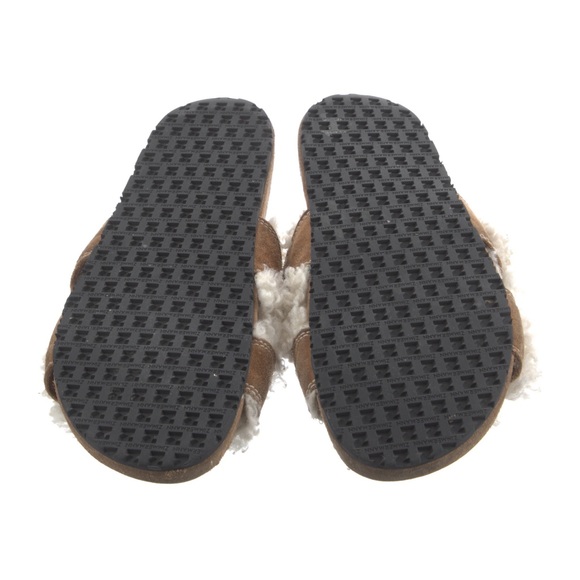 ZIMMERMANN Shearling Slides Size 10 - Picture 8 of 8